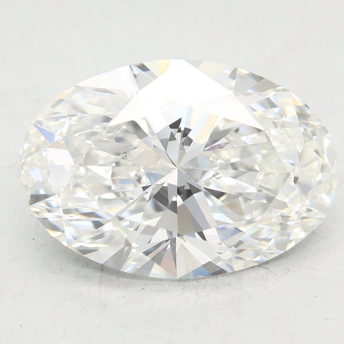 Loose 4.08 Carat F VVS2 IGI Certified Lab Grown Oval Diamonds