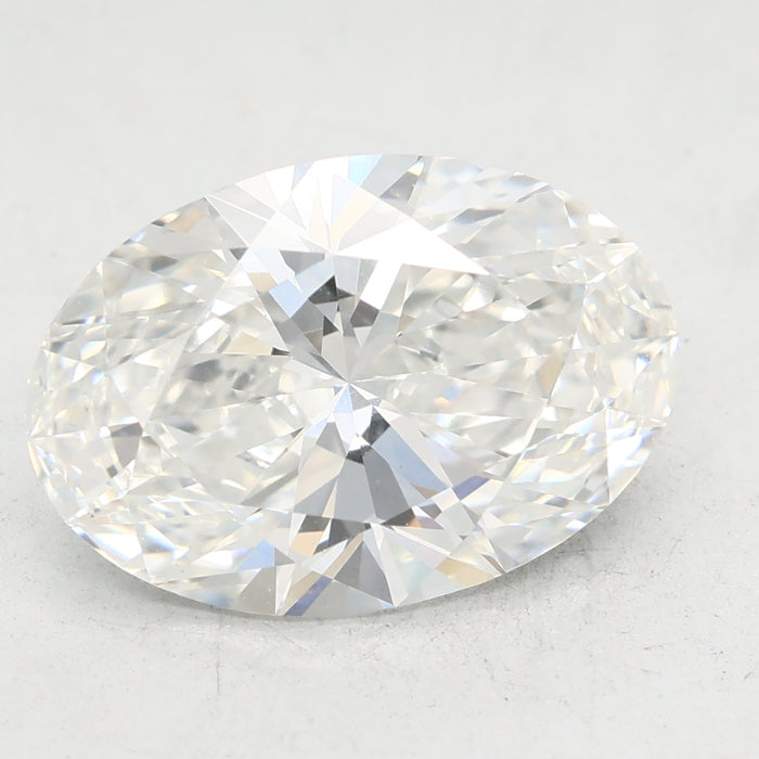 Loose 3.09 Carat F VVS2 IGI Certified Lab Grown Oval Diamonds