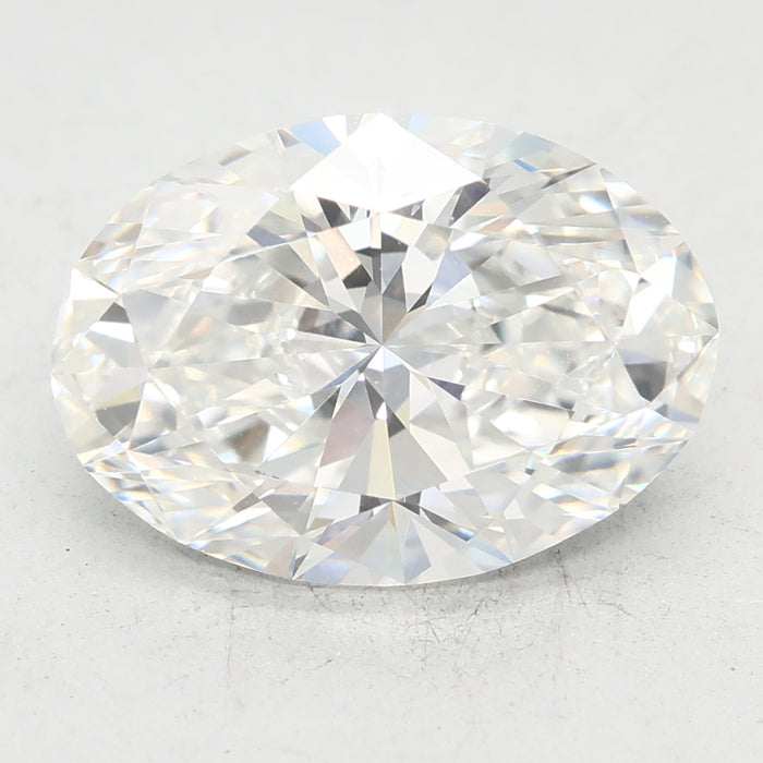 Loose 3.08 Carat E VVS2 IGI Certified Lab Grown Oval Diamonds