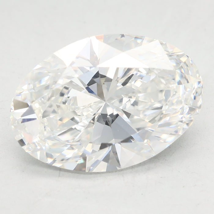 Loose 6.5 Carat F VVS2 IGI Certified Lab Grown Oval Diamonds