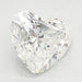 Loose 5 Carat F VVS2 IGI Certified Lab Grown Heart Diamonds
