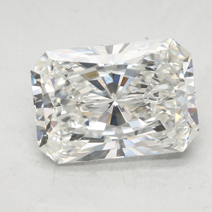 Loose 4.09 Carat F VVS1 IGI Certified Lab Grown Radiant Diamonds