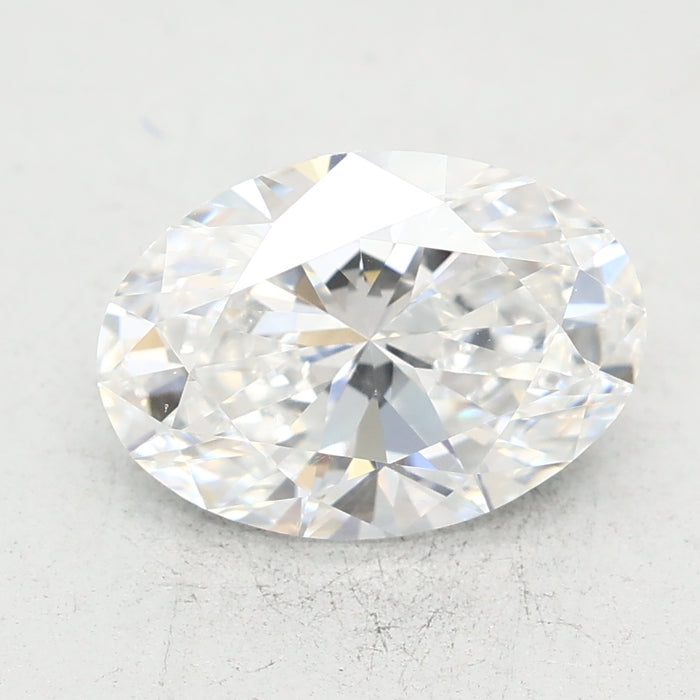 Loose 1.54 Carat D VVS2 IGI Certified Lab Grown Oval Diamonds