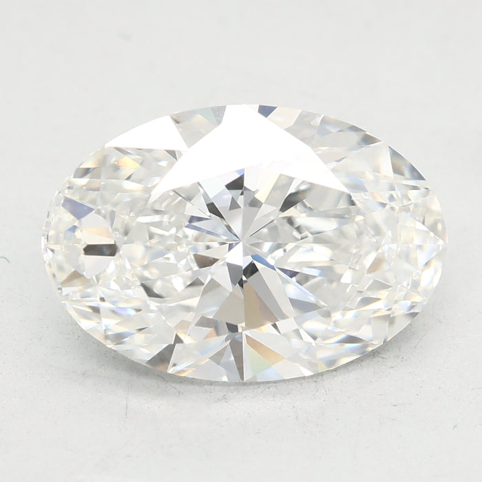 Loose 3.03 Carat F VVS2 IGI Certified Lab Grown Oval Diamonds