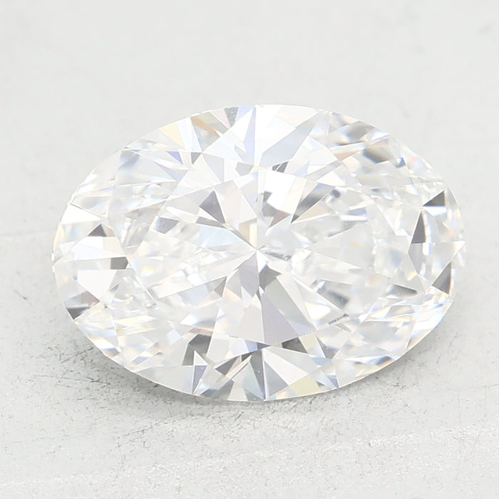 Loose 1.53 Carat D VVS2 IGI Certified Lab Grown Oval Diamonds
