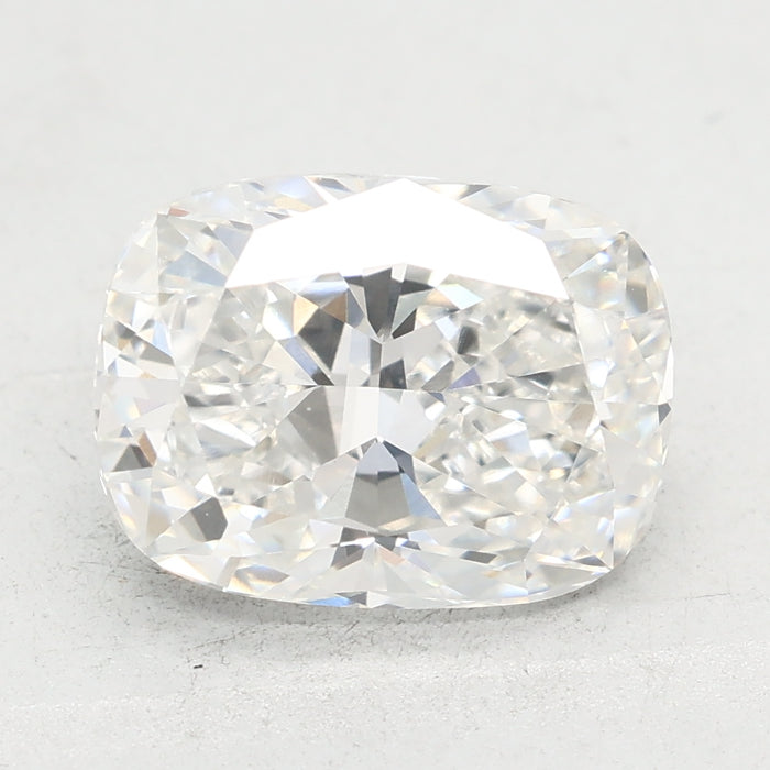 Loose 2.52 Carat F VVS2 IGI Certified Lab Grown Cushion Diamonds