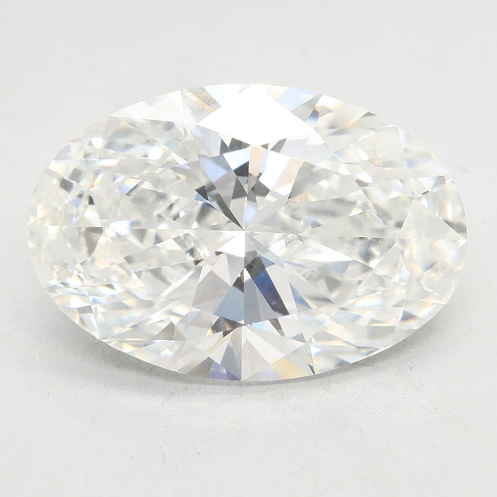 Loose 7.07 Carat F VVS2 IGI Certified Lab Grown Oval Diamonds