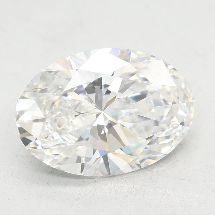 Loose 3.09 Carat F VVS2 IGI Certified Lab Grown Oval Diamonds