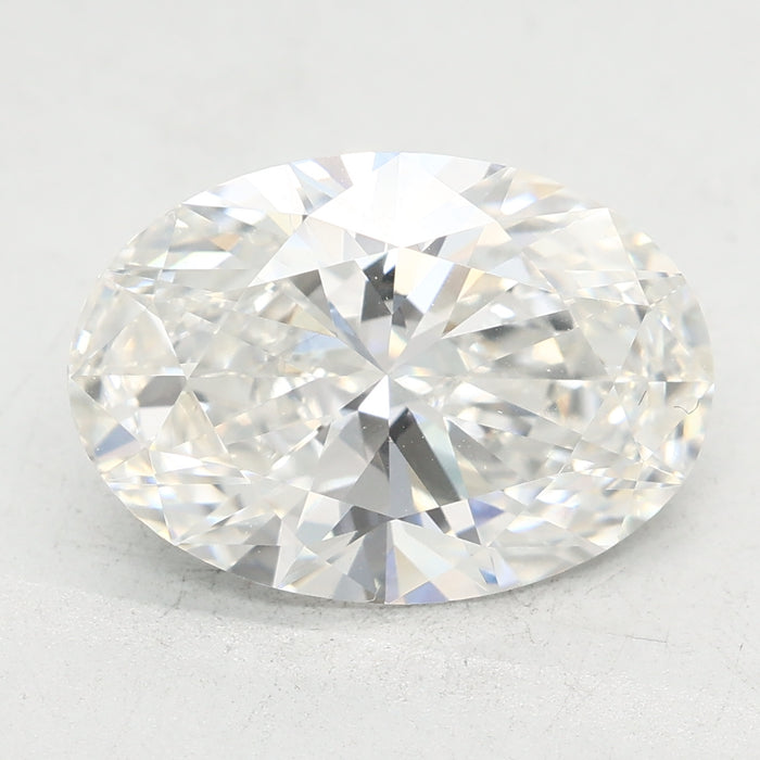 Loose 3.09 Carat F VVS2 IGI Certified Lab Grown Oval Diamonds