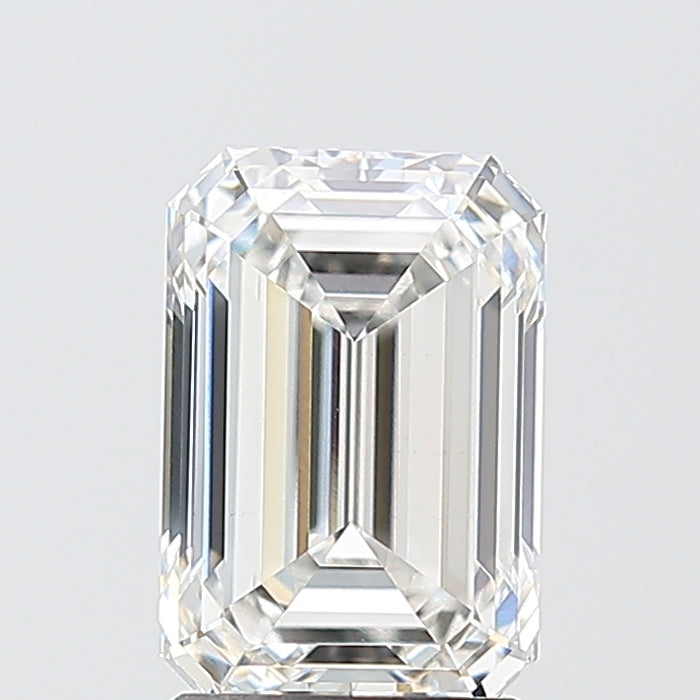 Loose 2.01 Carat F VVS2 IGI Certified Lab Grown Emerald Diamonds