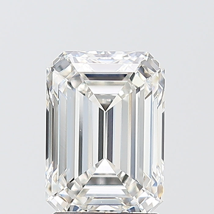 Loose 2.03 Carat F VVS2 IGI Certified Lab Grown Emerald Diamonds