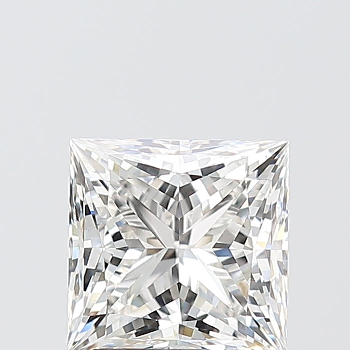 Loose 2 Carat F VVS2 IGI Certified Lab Grown Princess Diamonds