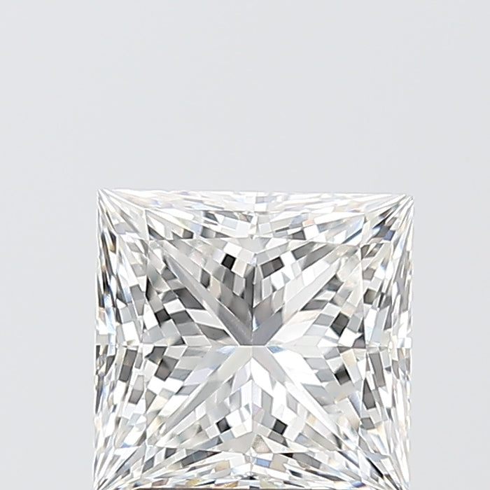 Loose 2.07 Carat F VVS2 IGI Certified Lab Grown Princess Diamonds