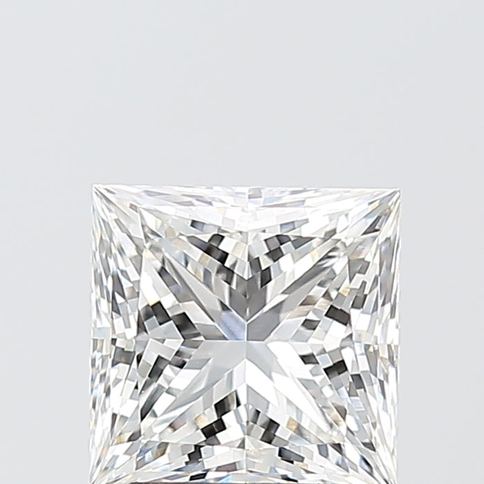 Loose 2.08 Carat F VVS2 IGI Certified Lab Grown Princess Diamonds