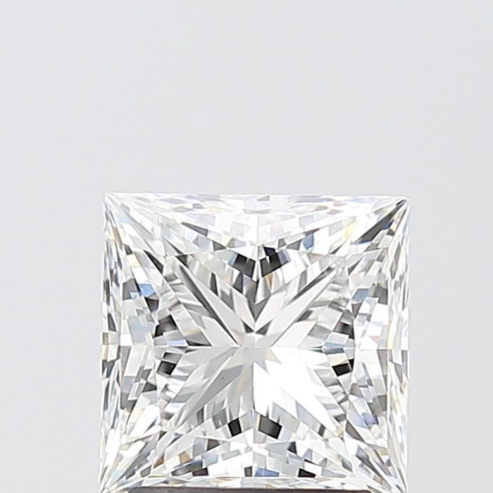 Loose 2.01 Carat F VVS2 IGI Certified Lab Grown Princess Diamonds