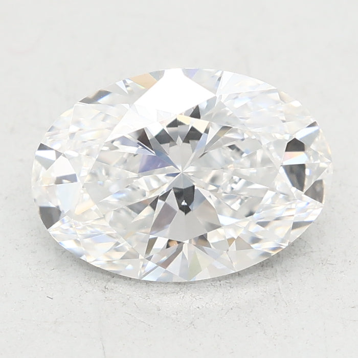 Loose 1.53 Carat D VVS2 IGI Certified Lab Grown Oval Diamonds