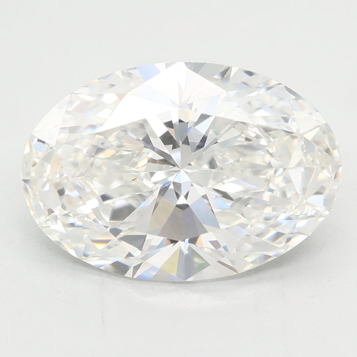 Loose 3.07 Carat F VVS2 IGI Certified Lab Grown Oval Diamonds
