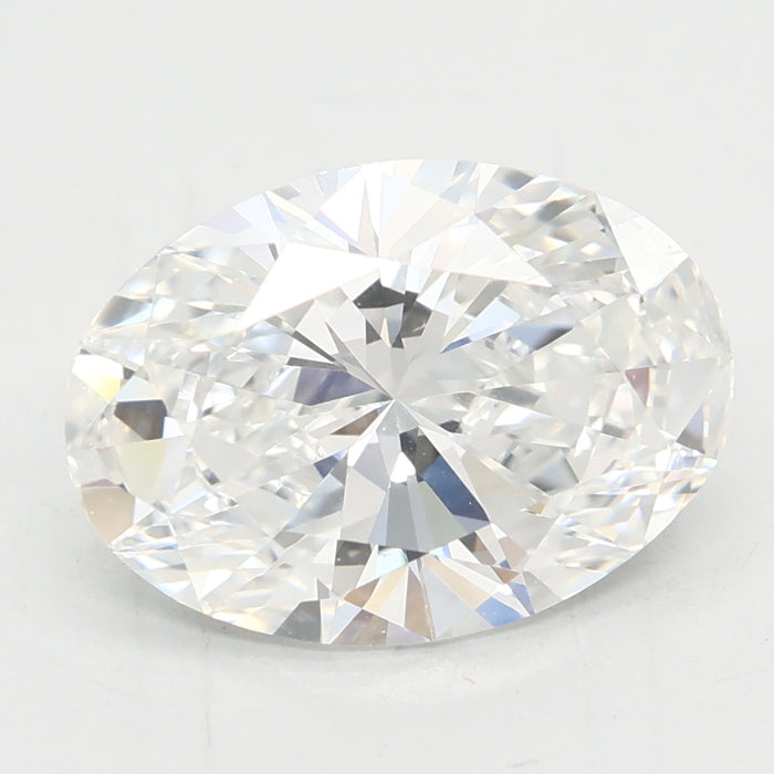 Loose 2.07 Carat F VVS2 IGI Certified Lab Grown Oval Diamonds
