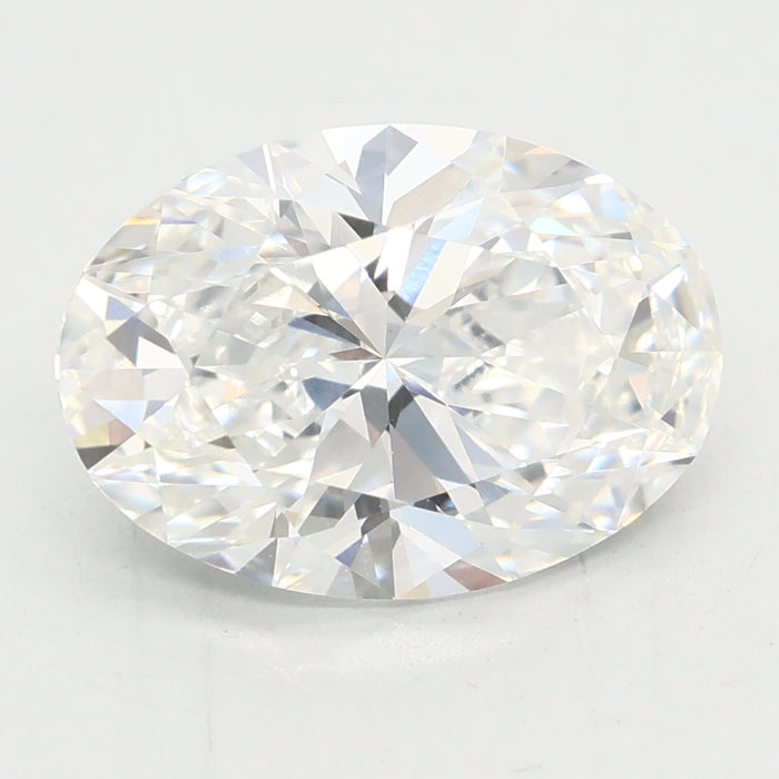 Loose 2.07 Carat F VVS2 IGI Certified Lab Grown Oval Diamonds