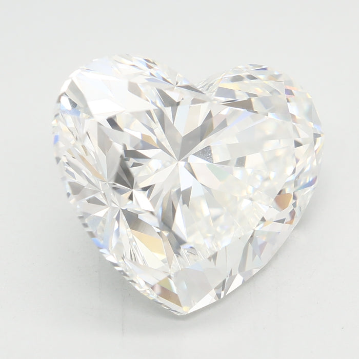 Loose 6.91 Carat F VVS1 IGI Certified Lab Grown Heart Diamonds