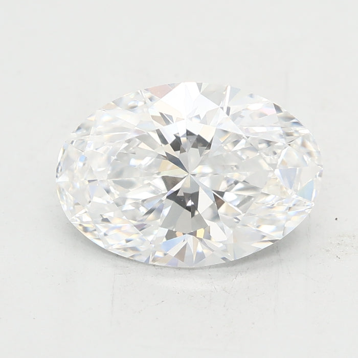 Loose 1.51 Carat D VVS2 IGI Certified Lab Grown Oval Diamonds