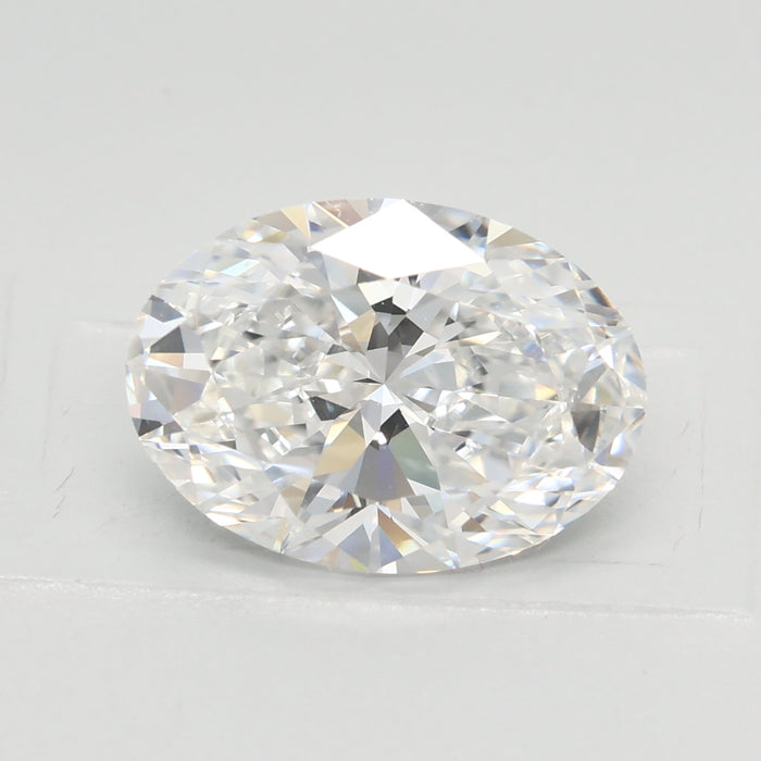 Loose 2.52 Carat D IF IGI Certified Lab Grown Oval Diamonds
