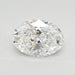 Loose 2.52 Carat D IF IGI Certified Lab Grown Oval Diamonds