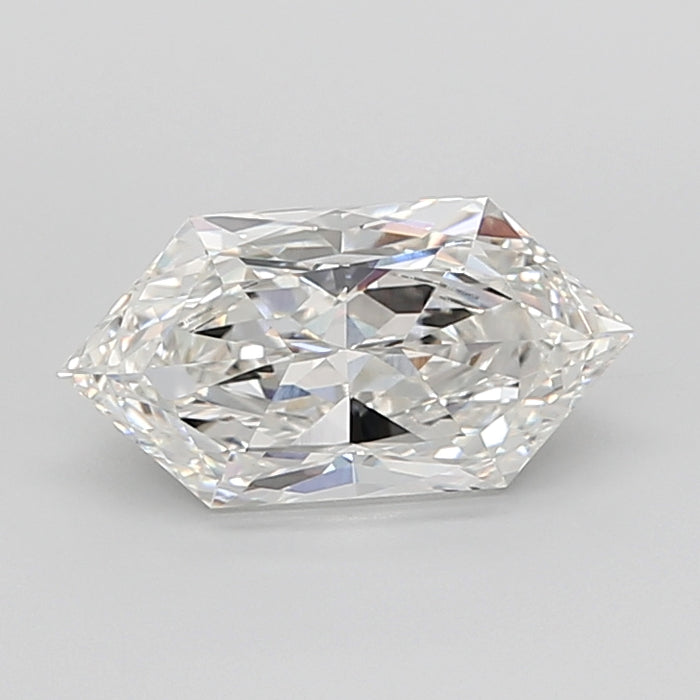 Loose 4.04 Carat E VVS2 IGI Certified Lab Grown Hexagonal Diamonds