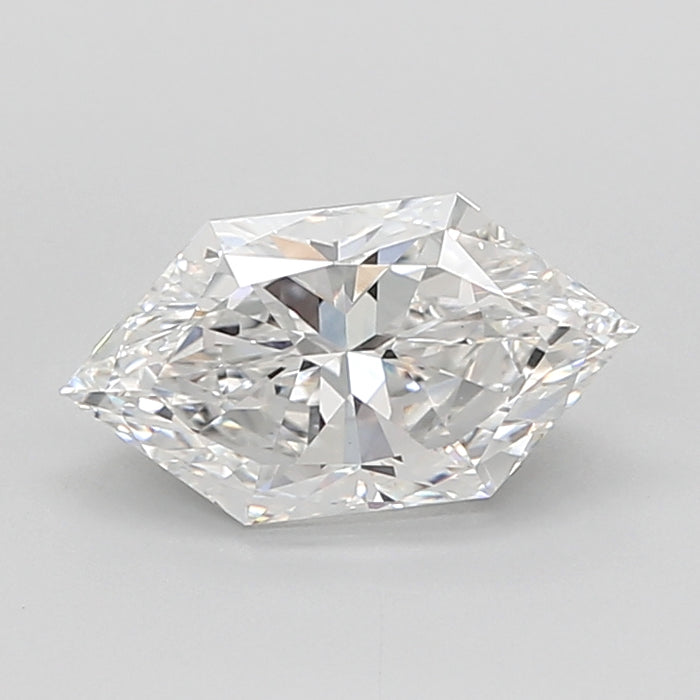 Loose 2.6 Carat E VVS2 IGI Certified Lab Grown Hexagonal Diamonds