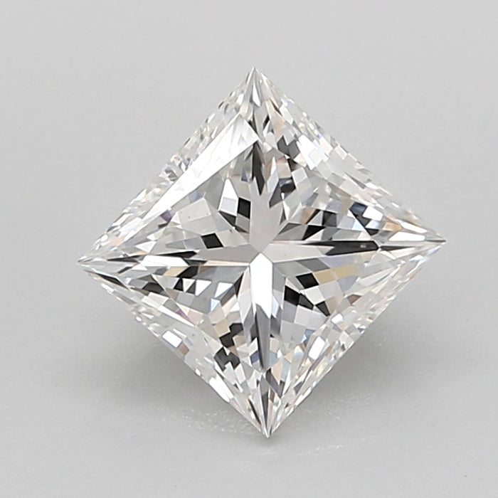 Loose 1.5 Carat F VVS2 IGI Certified Lab Grown Princess Diamonds