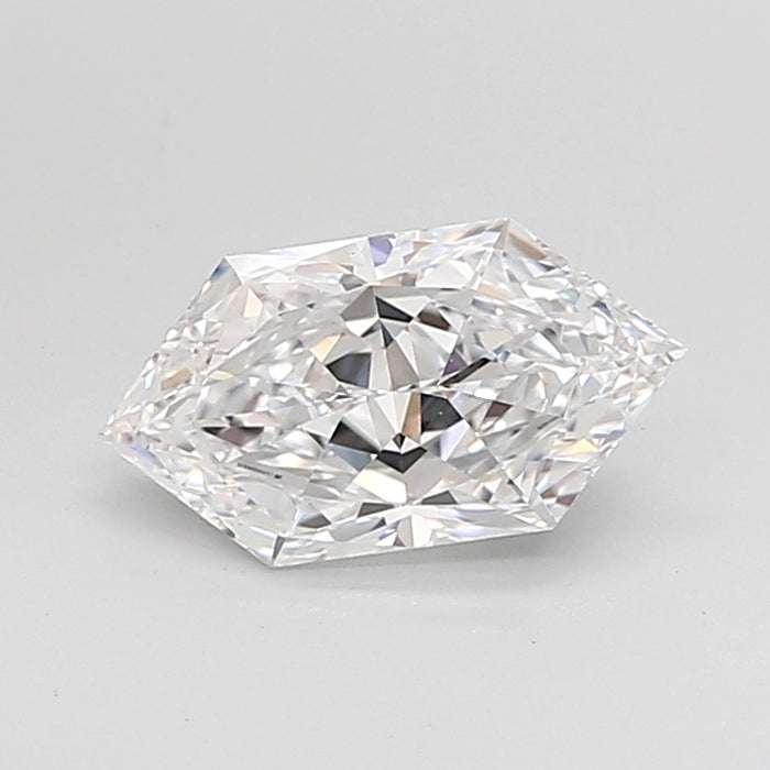 Loose 1.57 Carat D VVS2 IGI Certified Lab Grown Hexagonal Diamonds