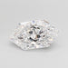 Loose 1.57 Carat D VVS2 IGI Certified Lab Grown Hexagonal Diamonds