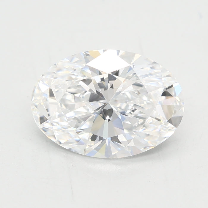 Loose 1.56 Carat D FL IGI Certified Lab Grown Oval Diamonds