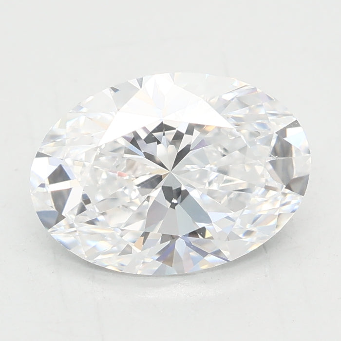 Loose 1.51 Carat D FL IGI Certified Lab Grown Oval Diamonds