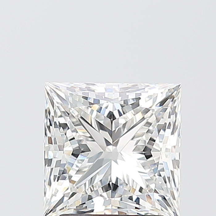 Loose 2.1 Carat F VVS2 IGI Certified Lab Grown Princess Diamonds
