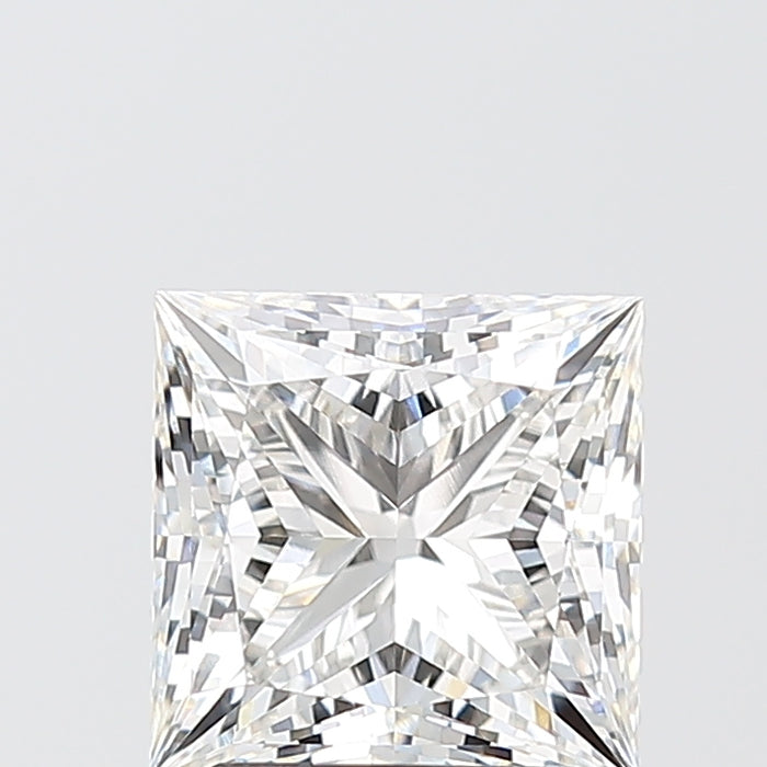Loose 2.06 Carat F VVS2 IGI Certified Lab Grown Princess Diamonds