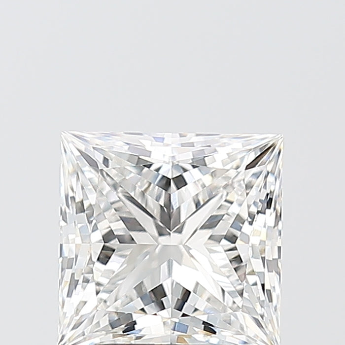 Loose 2.02 Carat F VVS2 IGI Certified Lab Grown Princess Diamonds