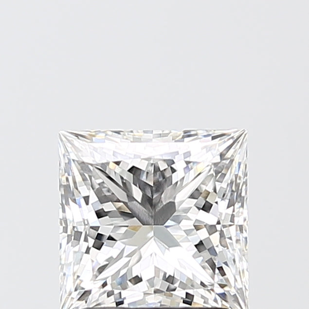 Loose 2.02 Carat F VVS2 IGI Certified Lab Grown Princess Diamonds