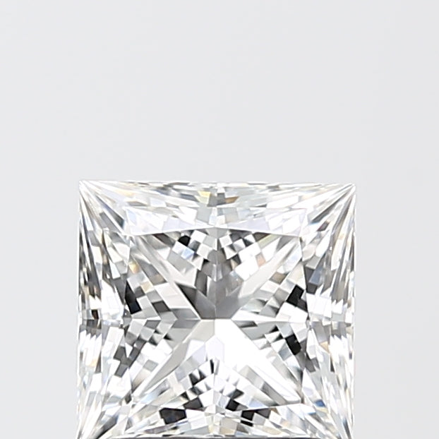 Loose 2.06 Carat F VVS2 IGI Certified Lab Grown Princess Diamonds