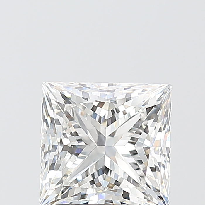Loose 2.08 Carat F VVS2 IGI Certified Lab Grown Princess Diamonds