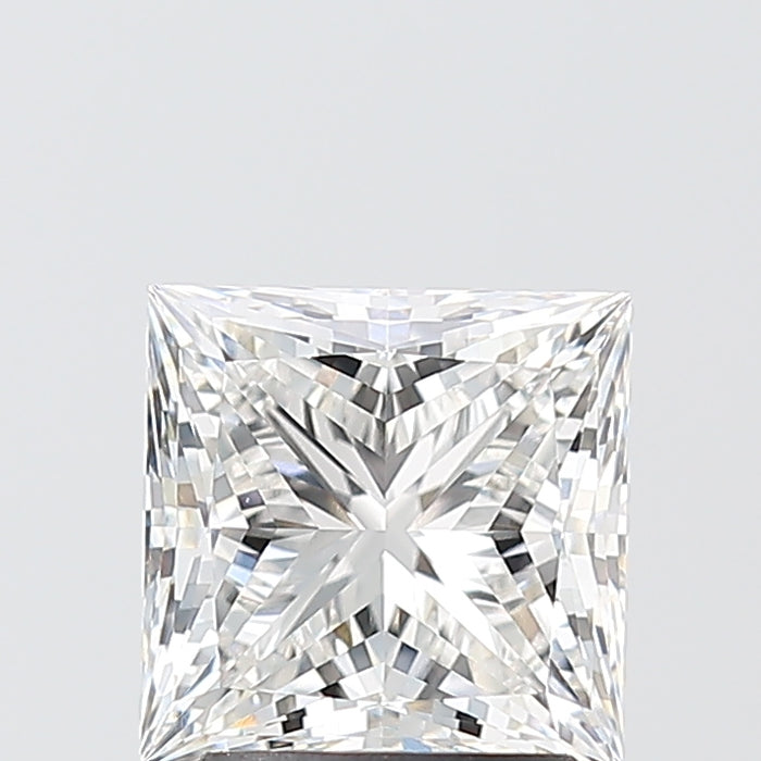 Loose 2.05 Carat F VVS2 IGI Certified Lab Grown Princess Diamonds