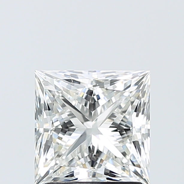 Loose 2.03 Carat F VVS2 IGI Certified Lab Grown Princess Diamonds