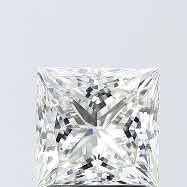 Loose 2.03 Carat F VVS2 IGI Certified Lab Grown Princess Diamonds
