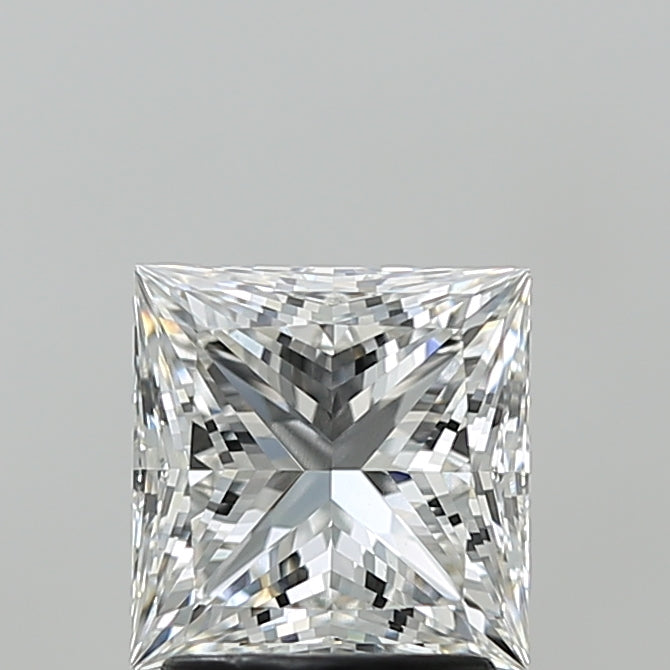 Loose 2.09 Carat F VVS2 IGI Certified Lab Grown Princess Diamonds