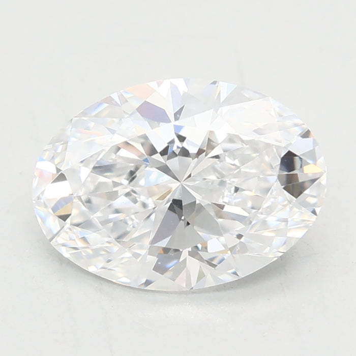 Loose 1.54 Carat D VVS2 IGI Certified Lab Grown Oval Diamonds