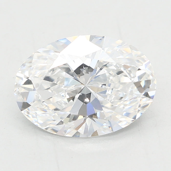 Loose 1.53 Carat D VVS2 IGI Certified Lab Grown Oval Diamonds