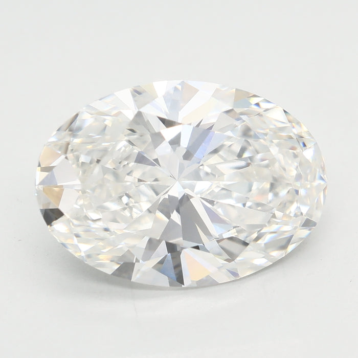Loose 4.03 Carat F VVS2 IGI Certified Lab Grown Oval Diamonds