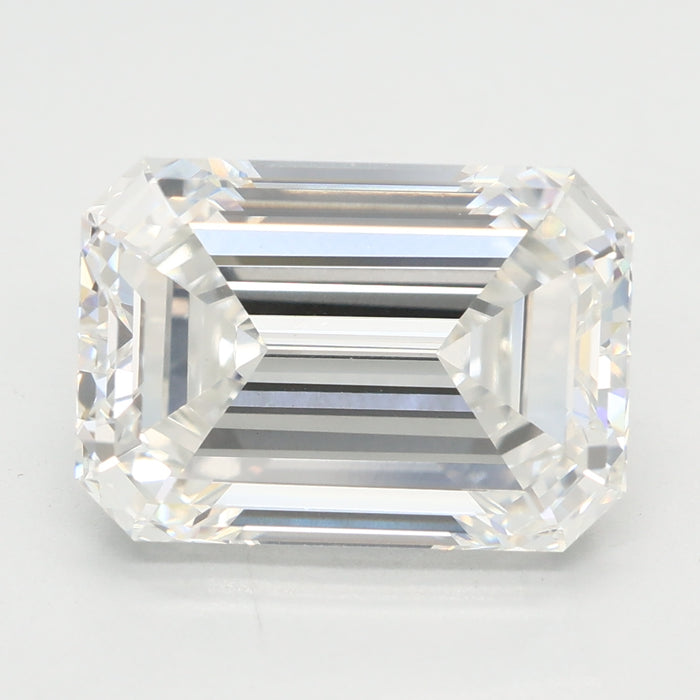 Loose 5.1 Carat F VVS2 IGI Certified Lab Grown Emerald Diamonds