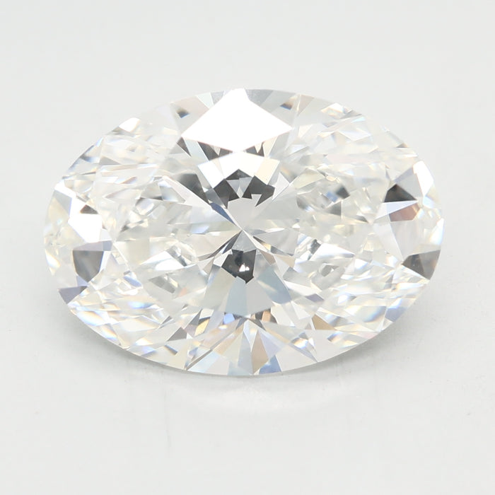 Loose 4.08 Carat F VVS2 IGI Certified Lab Grown Oval Diamonds