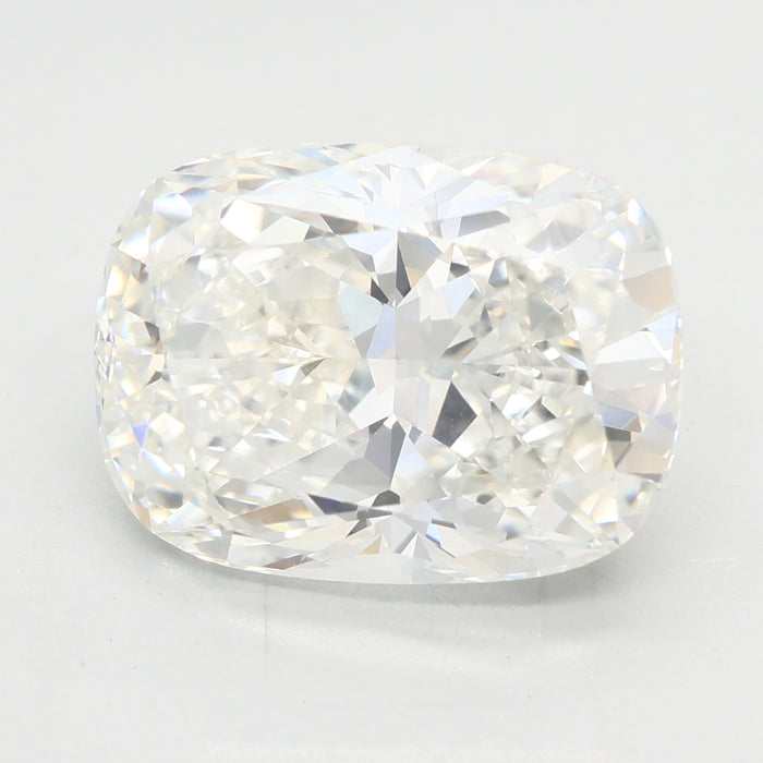 Loose 5.08 Carat F VVS2 IGI Certified Lab Grown Cushion Diamonds